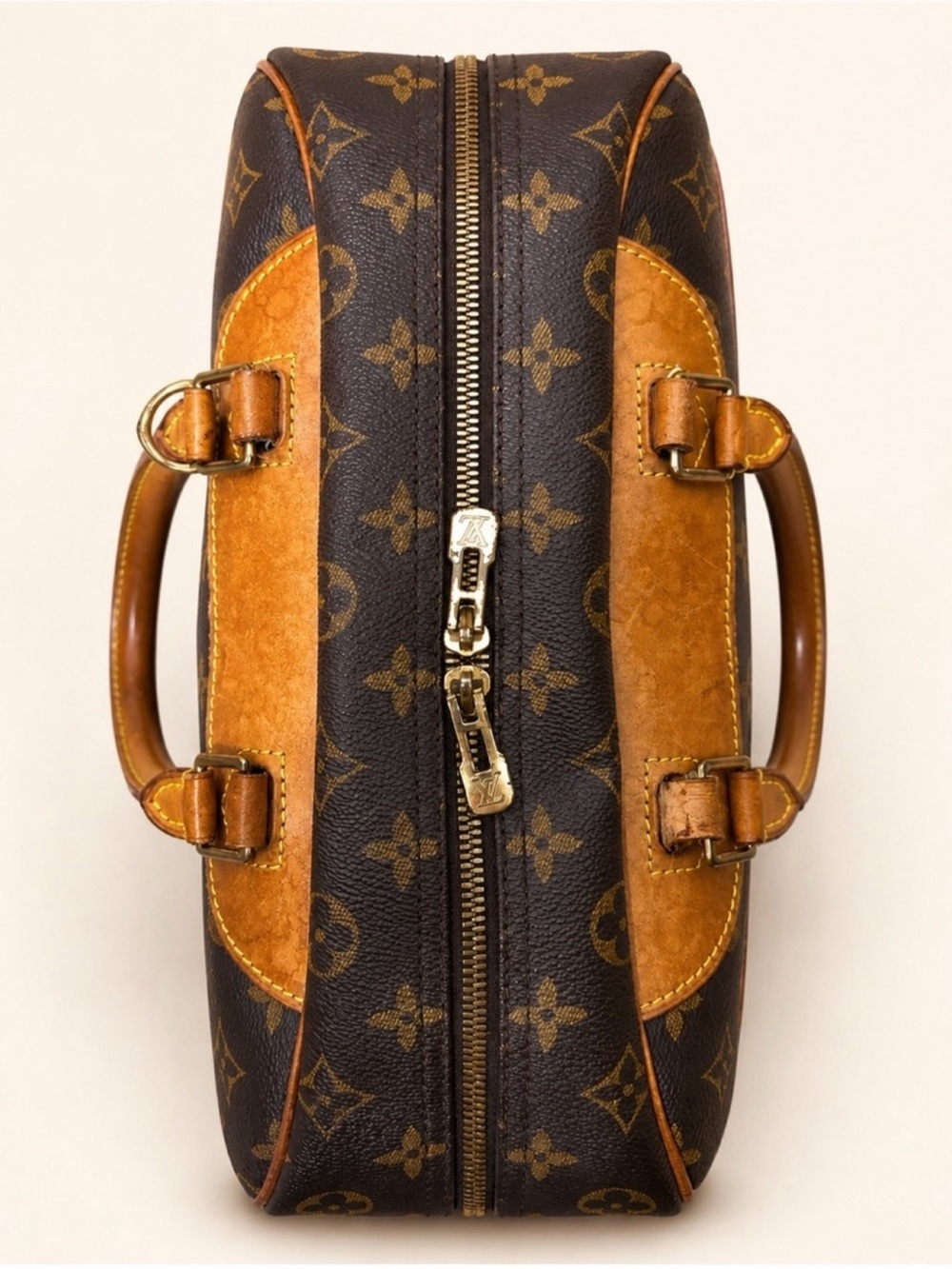 Louis Vuitton Deauville M47270 Monogram Vanity Travel Bag COA - Picture 7 of 10